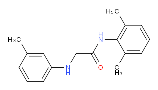 N-(2,6-dimethylphenyl)-2-(m-tolylamino)acetamide