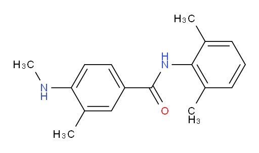 N-(2,6-dimethylphenyl)-3-methyl-4-(methylamino)benzamide