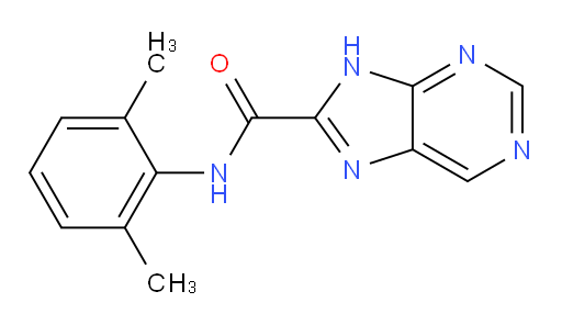N-(2,6-dimethylphenyl)-9H-purine-8-carboxamide