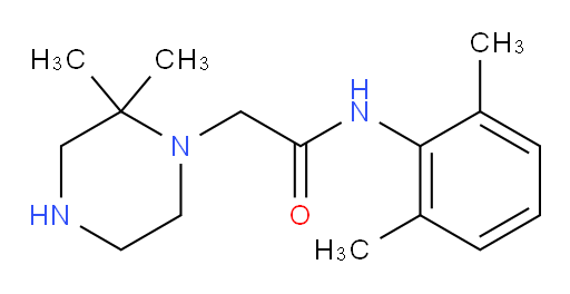 N-(2,6-dimethylphenyl)-2-(2,2-dimethylpiperazin-1-yl)acetamide