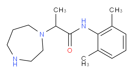 2-(1,4-diazepan-1-yl)-N-(2,6-dimethylphenyl)propanamide