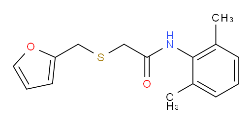 N-(2,6-dimethylphenyl)-2-((furan-2-ylmethyl)thio)acetamide