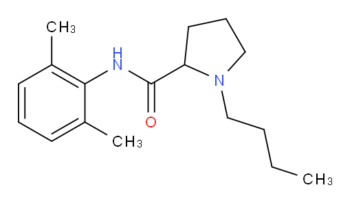 1-butyl-N-(2,6-dimethylphenyl)pyrrolidine-2-carboxamide