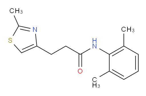 N-(2,6-dimethylphenyl)-3-(2-methylthiazol-4-yl)propanamide