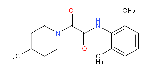 N-(2,6-dimethylphenyl)-2-(4-methylpiperidin-1-yl)-2-oxoacetamide