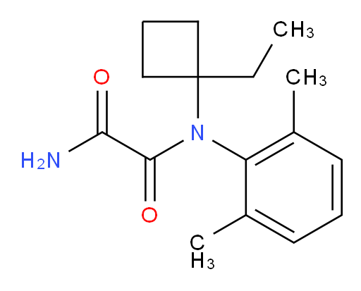 N1-(2,6-dimethylphenyl)-N1-(1-ethylcyclobutyl)oxalamide