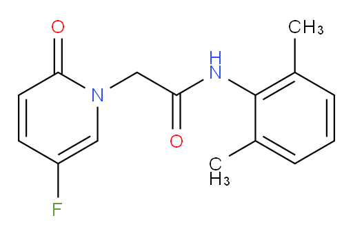 N-(2,6-dimethylphenyl)-2-(5-fluoro-2-oxopyridin-1(2H)-yl)acetamide