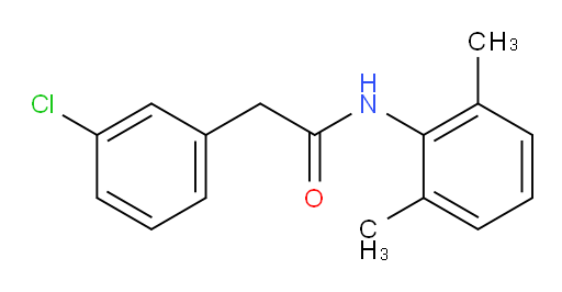 2-(3-chlorophenyl)-N-(2,6-dimethylphenyl)acetamide