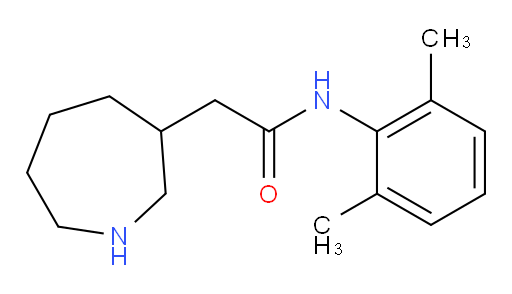 2-(azepan-3-yl)-N-(2,6-dimethylphenyl)acetamide
