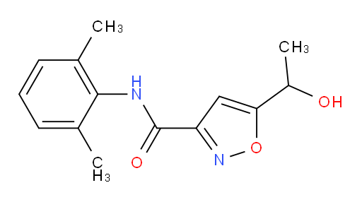 N-(2,6-dimethylphenyl)-5-(1-hydroxyethyl)isoxazole-3-carboxamide