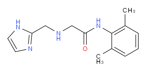 2-(((1H-imidazol-2-yl)methyl)amino)-N-(2,6-dimethylphenyl)acetamide