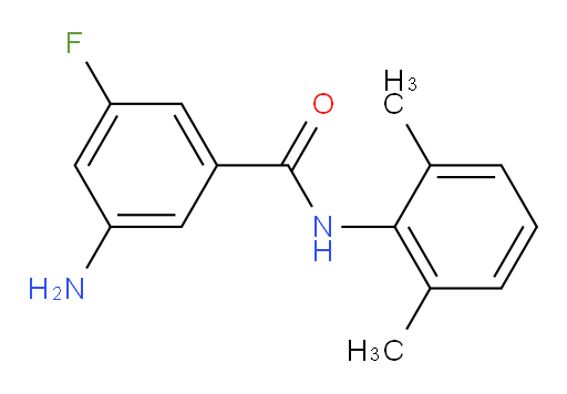 3-amino-N-(2,6-dimethylphenyl)-5-fluorobenzamide
