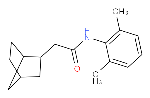 2-(bicyclo[2.2.1]heptan-2-yl)-N-(2,6-dimethylphenyl)acetamide
