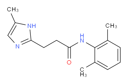 N-(2,6-dimethylphenyl)-3-(5-methyl-1H-imidazol-2-yl)propanamide