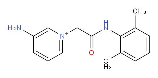 3-amino-1-(2-((2,6-dimethylphenyl)amino)-2-oxoethyl)pyridin-1-ium