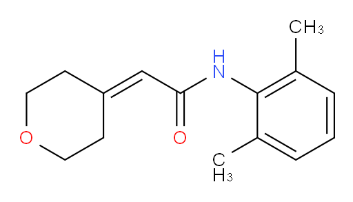 2-(dihydro-2H-pyran-4(3H)-ylidene)-N-(2,6-dimethylphenyl)acetamide