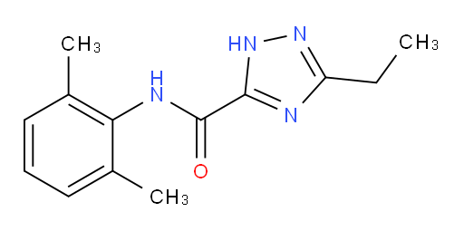 N-(2,6-dimethylphenyl)-3-ethyl-1H-1,2,4-triazole-5-carboxamide
