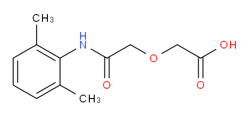 2-(2-((2,6-dimethylphenyl)amino)-2-oxoethoxy)acetic acid