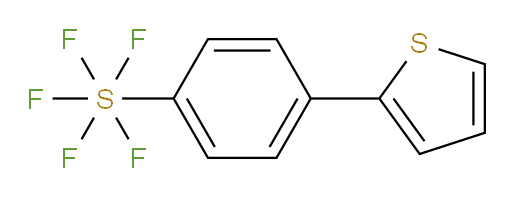 [4-(2-thienyl)phenyl]sulfur pentafluoride