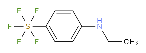 [4-(Ethylamino)phenyl]sulfur pentafluoride