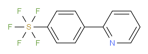 [4-(2-pyridinyl)phenyl]sulfur pentafluoride