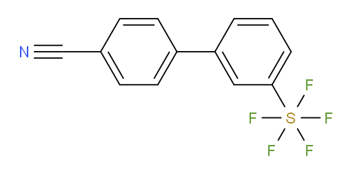 (4'-Cyano-biphenyl-3-yl)sulfur pentafluoride