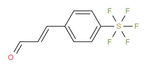 (E)-3-(4-(pentafluoromercapto)phenyl)acrylaldehyde