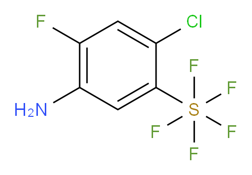 (5-Amino-2-chloro-4-fluorophenyl)sulfur pentafluoride