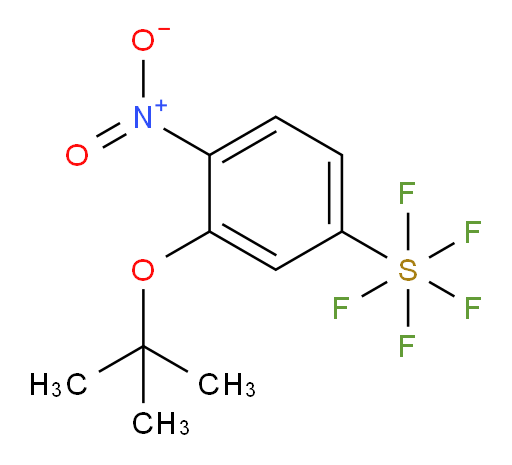 3-(tert-butoxy)-4-nitro(pentafluoromercapto)benzene