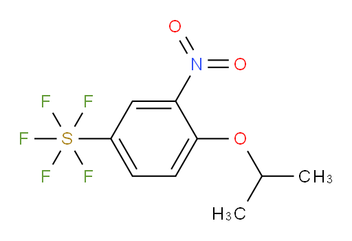 [4-(1-methylethoxy)-3-nitrophenyl]sulfur pentafluoride