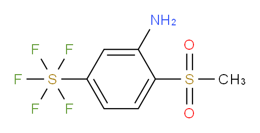 [3-Amino-4-(methylsulfonyl)phenyl]sulfur pentafluoride