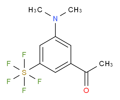 [3-Acetyl-5-(dimethylamino)phenyl]sulfur pentafluoride