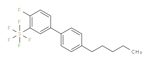 (4-fluoro-4'-pentyl-biphenyl-3-yl)sulfur pentafluoride