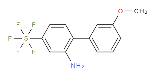 (2-amino-3'-methoxy-biphenyl-4-yl)sulfur pentafluoride