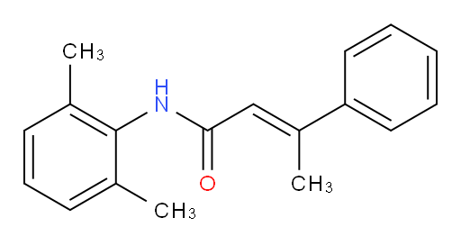 (E)-N-(2,6-dimethylphenyl)-3-phenylbut-2-enamide