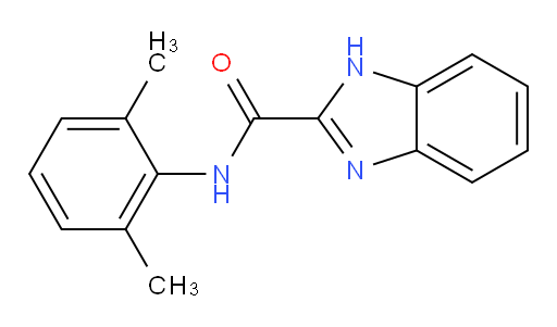 N-(2,6-dimethylphenyl)-1H-benzo[d]imidazole-2-carboxamide