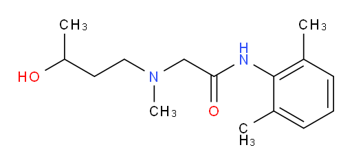 N-(2,6-dimethylphenyl)-2-((3-hydroxybutyl)(methyl)amino)acetamide