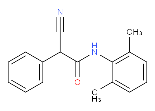 2-cyano-N-(2,6-dimethylphenyl)-2-phenylacetamide