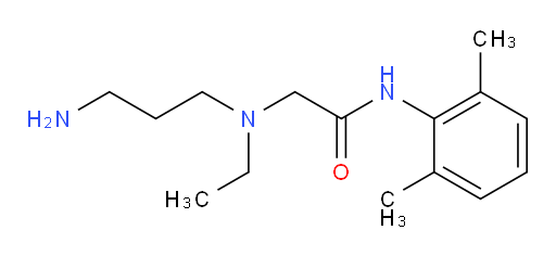 2-((3-aminopropyl)(ethyl)amino)-N-(2,6-dimethylphenyl)acetamide