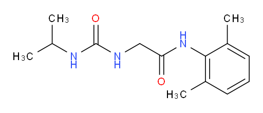 N-(2,6-dimethylphenyl)-2-(3-isopropylureido)acetamide
