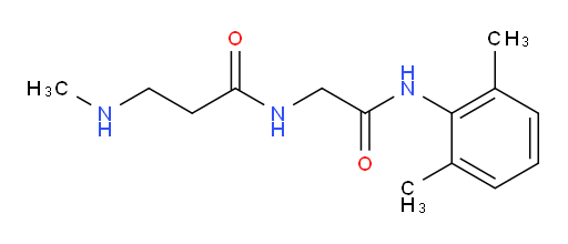 N-(2-((2,6-dimethylphenyl)amino)-2-oxoethyl)-3-(methylamino)propanamide