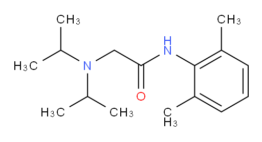 2-(diisopropylamino)-N-(2,6-dimethylphenyl)acetamide