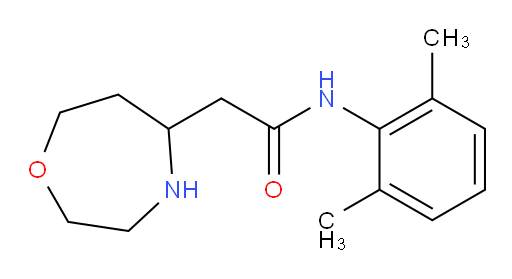 N-(2,6-dimethylphenyl)-2-(1,4-oxazepan-5-yl)acetamide