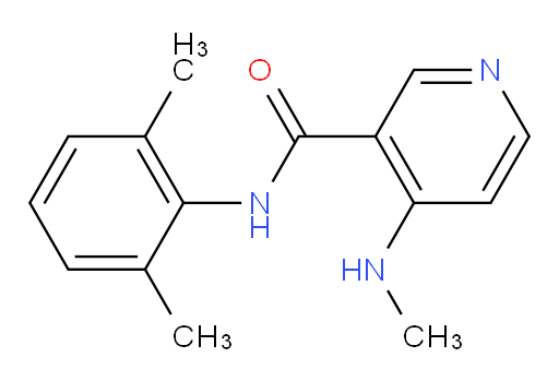 N-(2,6-dimethylphenyl)-4-(methylamino)nicotinamide