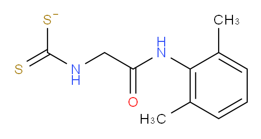(2-((2,6-dimethylphenyl)amino)-2-oxoethyl)carbamodithioate