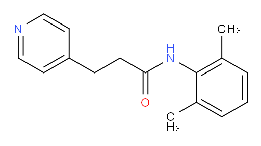 N-(2,6-dimethylphenyl)-3-(pyridin-4-yl)propanamide