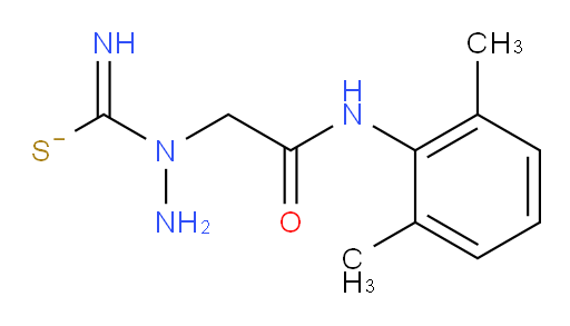 1-(2-((2,6-dimethylphenyl)amino)-2-oxoethyl)hydrazinecarbimidothioate