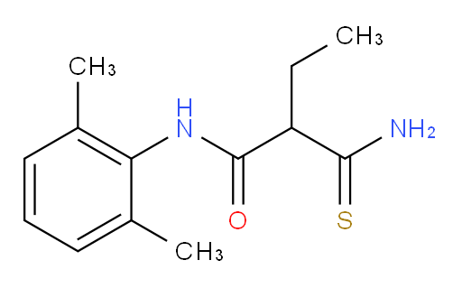 2-carbamothioyl-N-(2,6-dimethylphenyl)butanamide