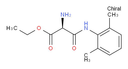 (S)-ethyl 2-amino-3-((2,6-dimethylphenyl)amino)-3-oxopropanoate
