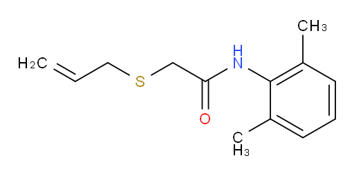 2-(allylthio)-N-(2,6-dimethylphenyl)acetamide